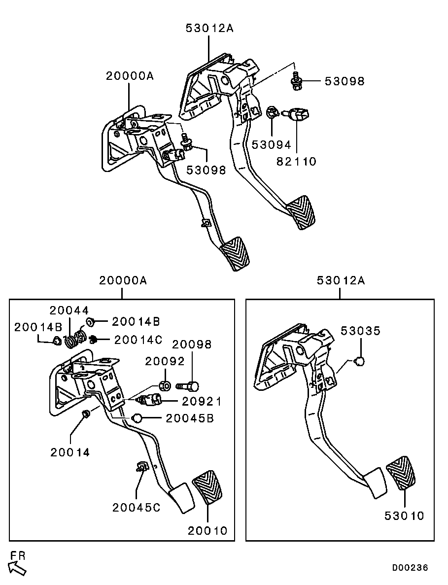 Mitsubishi MN103232 - Interruttore luce freno www.autoricambit.com