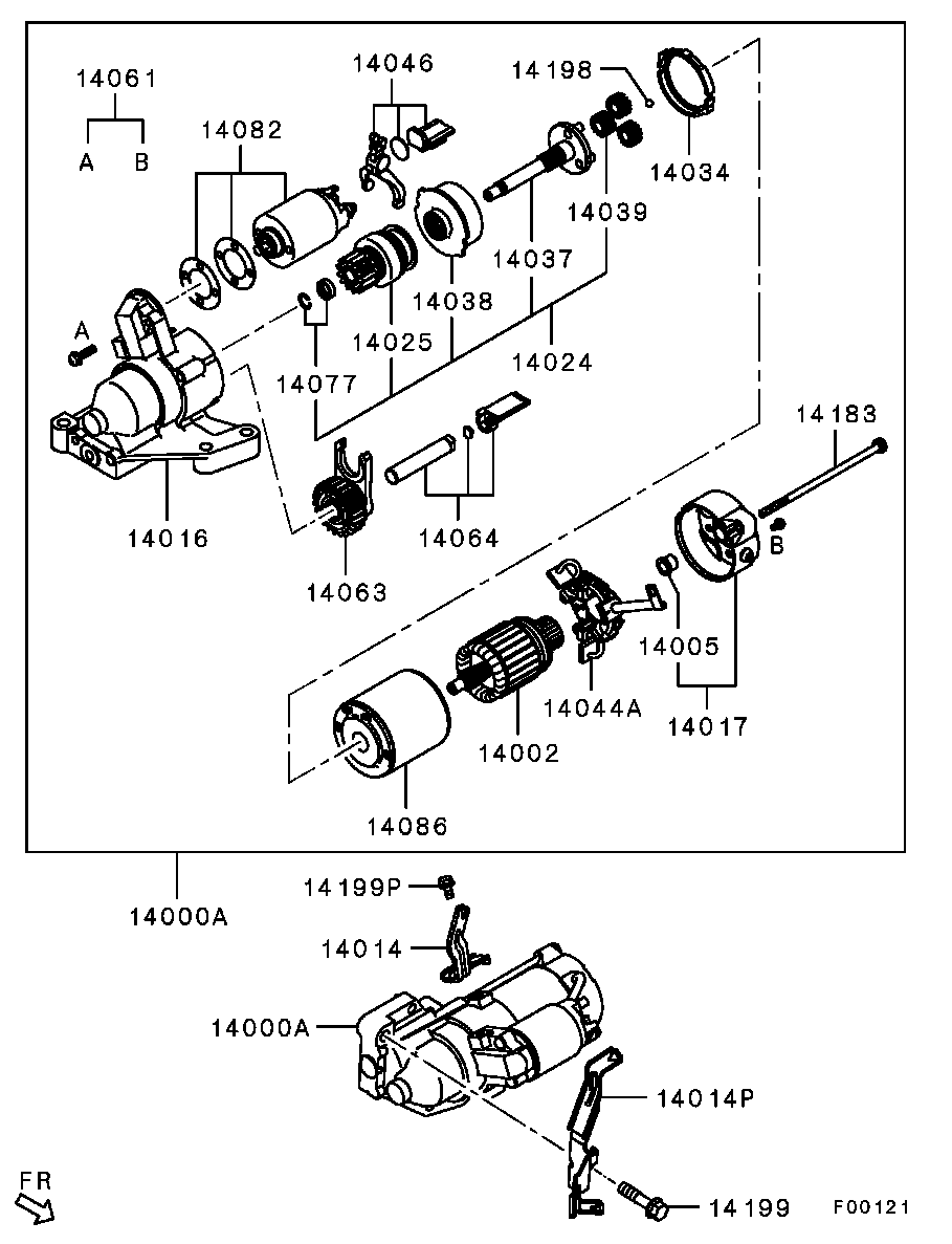 Jeep 1810A062 - Motorino d'avviamento www.autoricambit.com