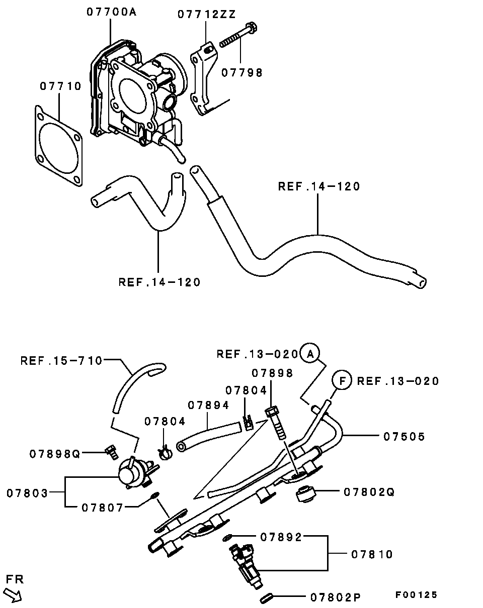 Mitsubishi 1465A188 - O-RING,FUEL INJECTOR www.autoricambit.com