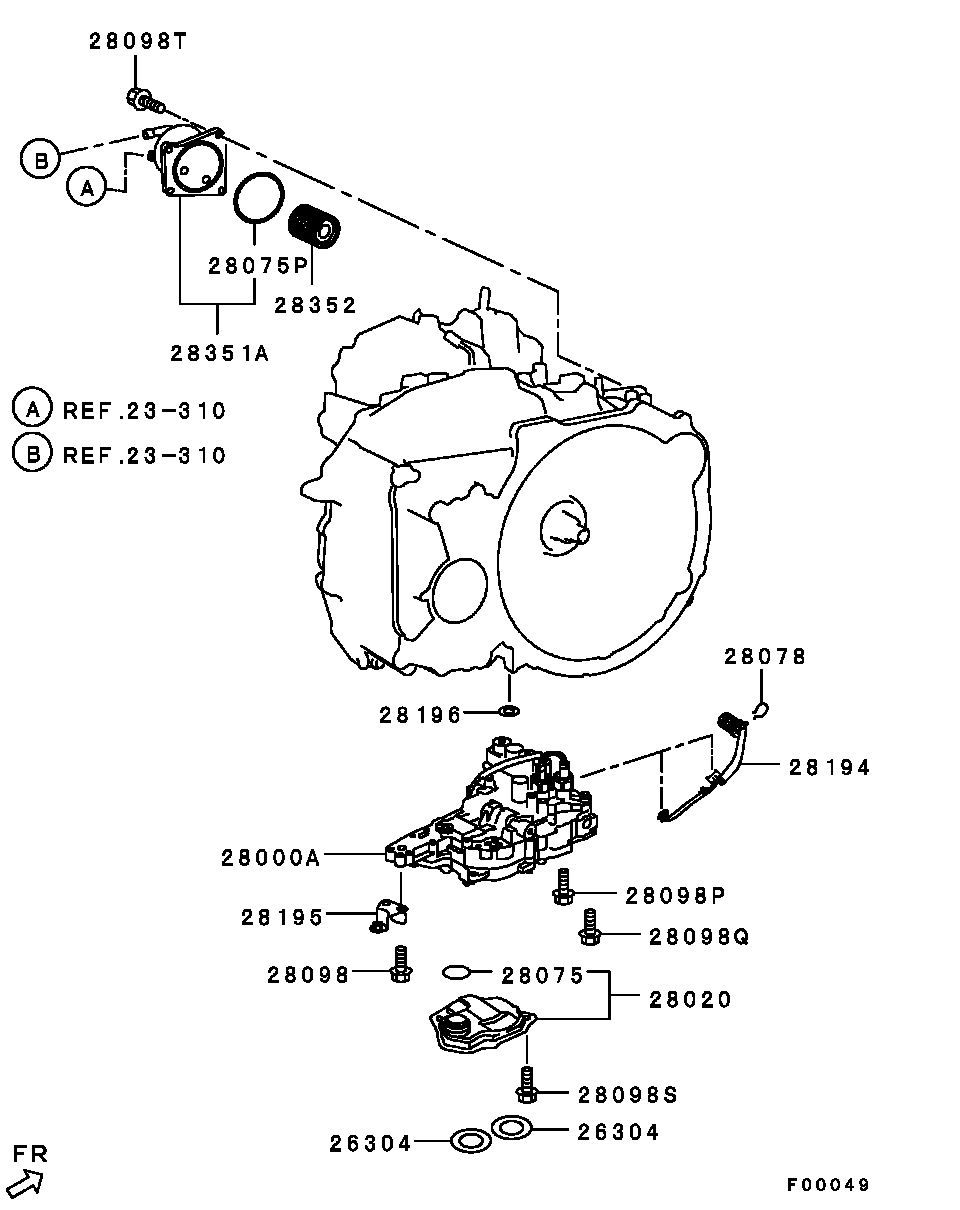 Mitsubishi 2920A141 - Radiatore olio, Olio motore www.autoricambit.com