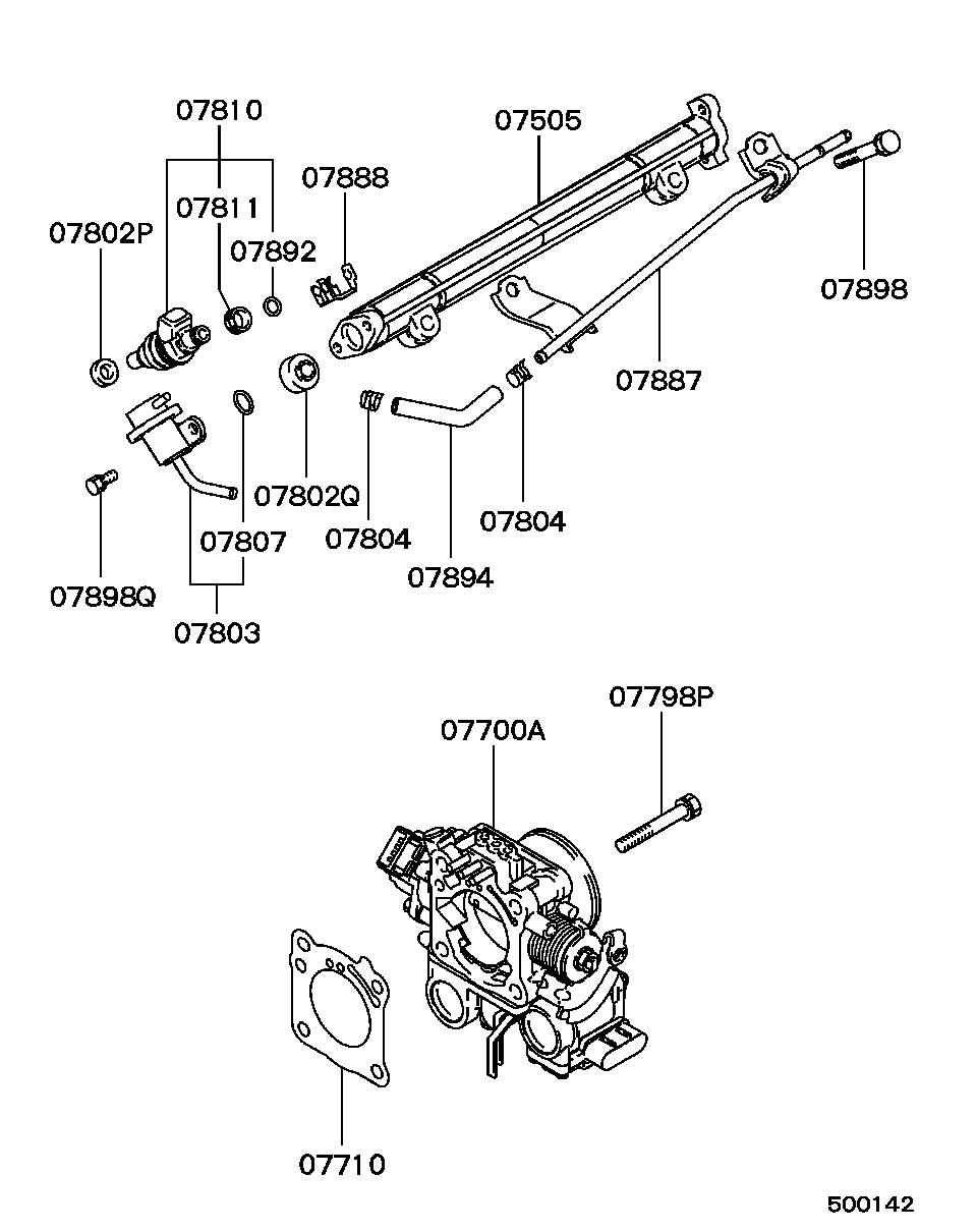 Mitsubishi MD61 4813 - O-RING, FUEL INJECTOR www.autoricambit.com