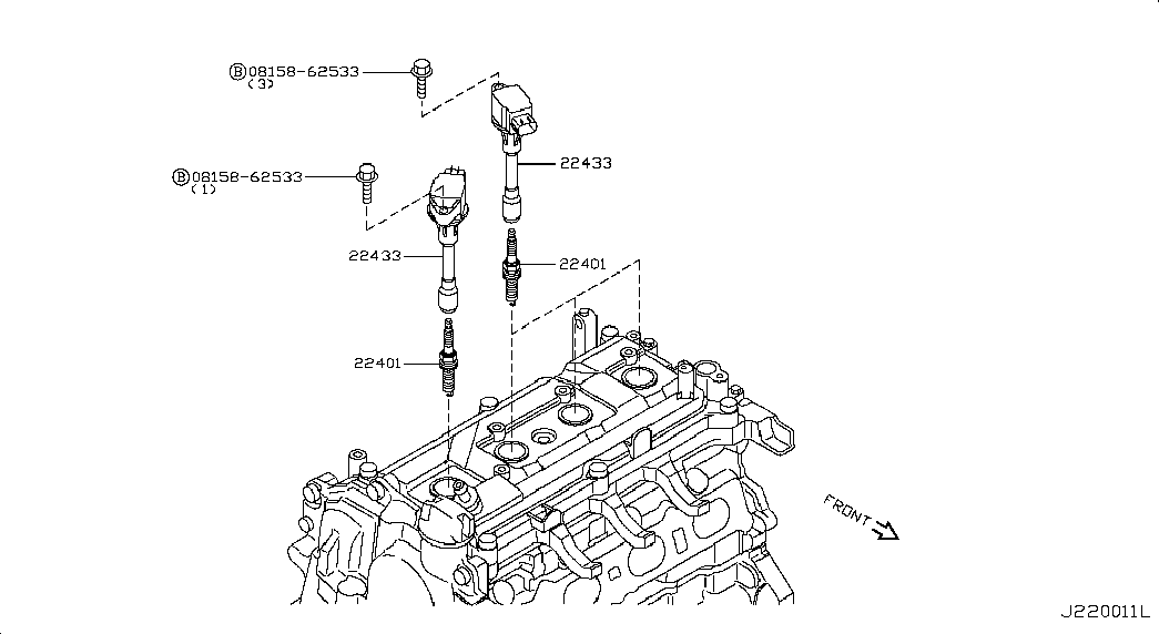 RENAULT 2240 1JD 01B - Candela accensione www.autoricambit.com