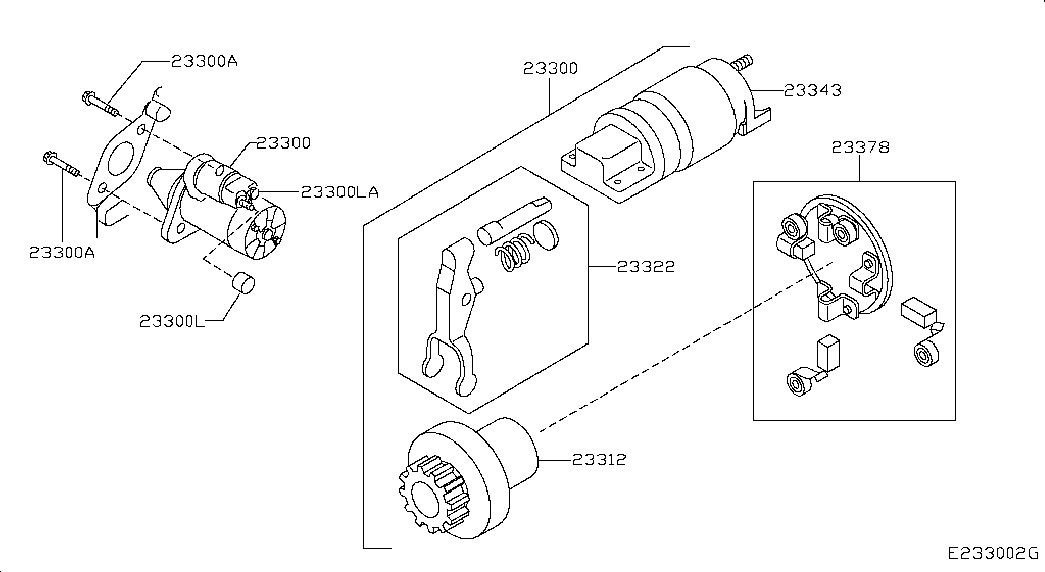 RENAULT 23300BC20B - Motorino d'avviamento www.autoricambit.com