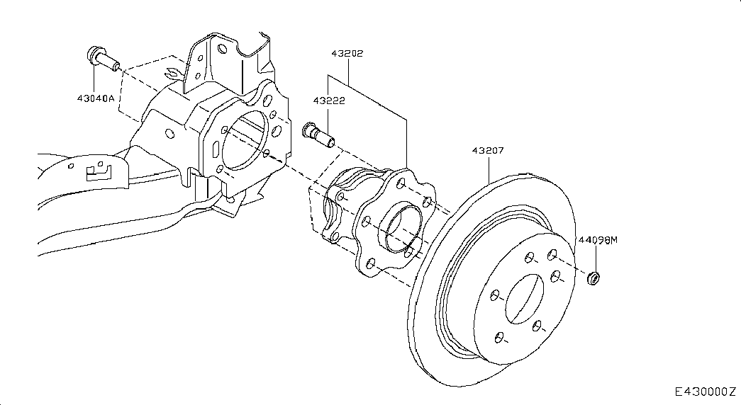 NISSAN 43206-JD00A - Discofreno www.autoricambit.com