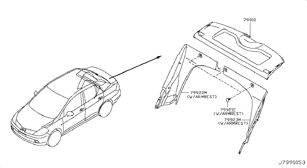 NISSAN 01553-05811 - Clip, Fregio/Modanatura protettiva www.autoricambit.com