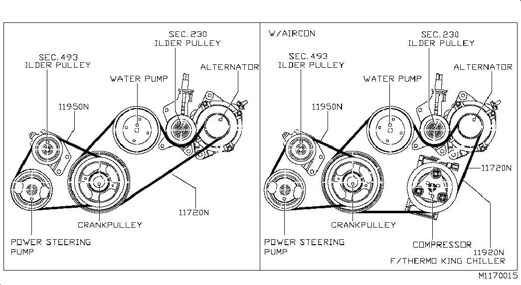 TOYOTA 11950EB30A - Cinghia Poly-V www.autoricambit.com