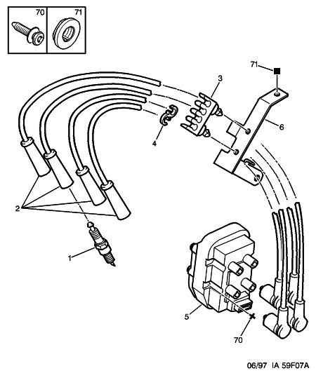 CITROËN 5967.L7 - Kit cavi accensione www.autoricambit.com