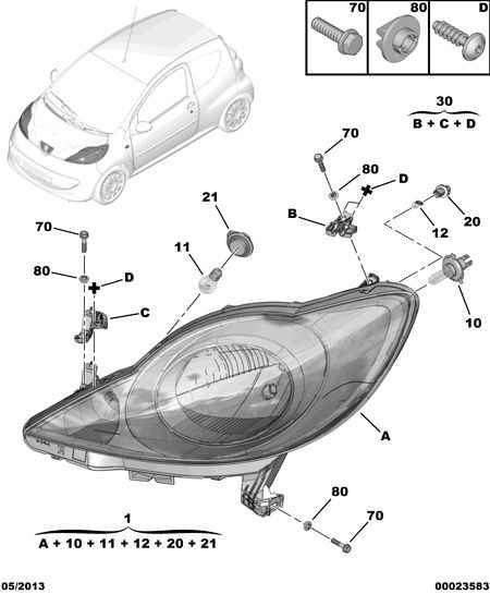 PEUGEOT 6372.33 - Lampadina, Indicatore direzione www.autoricambit.com