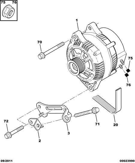 PEUGEOT 5750.QL - Cinghia Poly-V www.autoricambit.com