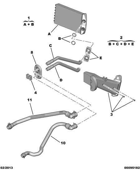 CITROËN/PEUGEOT 16 091 715 80 - Scambiatore calore, Riscaldamento abitacolo www.autoricambit.com