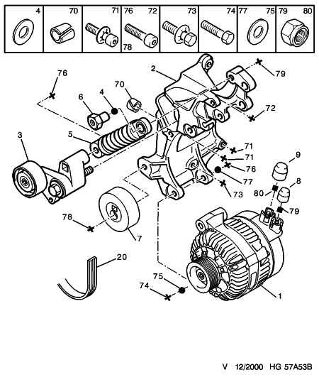 DS (CAPSA) 5751 81 - TENSIONNER ALTERNATOR www.autoricambit.com