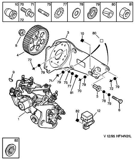 Opel 6 36 654 - Rullo tenditore, Cinghia dentata www.autoricambit.com