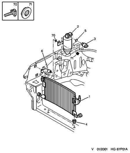 CITROËN/PEUGEOT 6455 R0 - Condensatore, Climatizzatore www.autoricambit.com