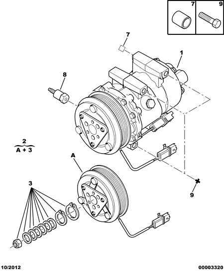 CITROËN/PEUGEOT 6453 PE - Compressore, Climatizzatore www.autoricambit.com