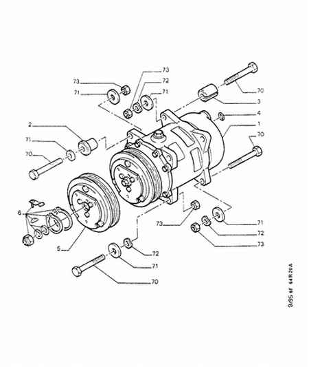 PEUGEOT 6453 P5 - Compressore, Climatizzatore www.autoricambit.com