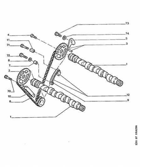 PEUGEOT 0849.16 - Tenditore, Catena distribuzione www.autoricambit.com