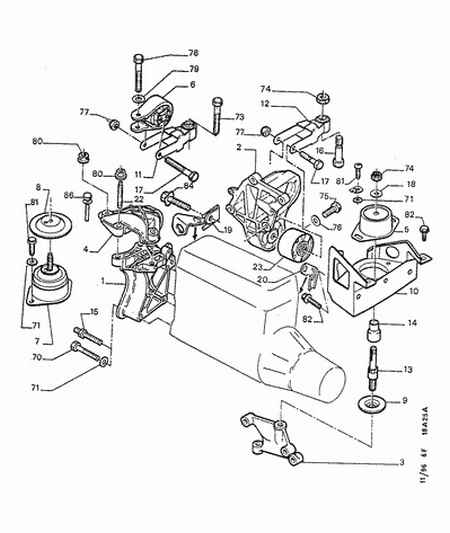 PEUGEOT 1827.26 - Sospensione, Motore www.autoricambit.com