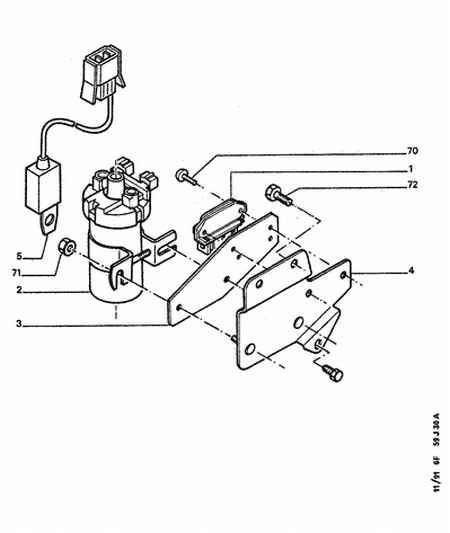 CITROËN 5945.51 - Centralina controllo, Impianto d'accensione www.autoricambit.com