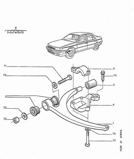 PEUGEOT 3520.K6 - Sospensione a ruote indipendenti www.autoricambit.com