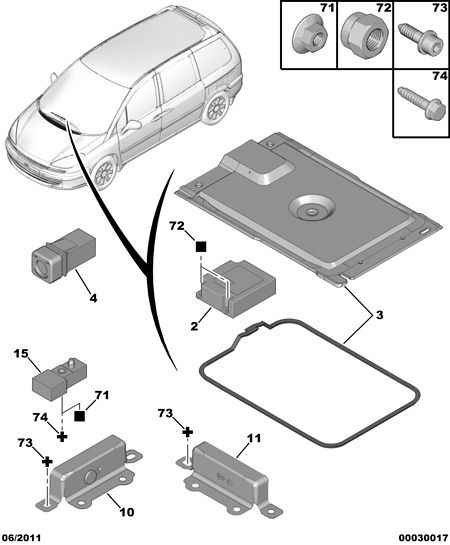 PEUGEOT 6546 H0 - Tendicinghia, Cinghia Poly-V www.autoricambit.com