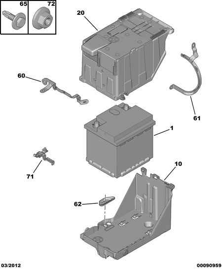 CITROËN/PEUGEOT 5600 VG - Batteria avviamento www.autoricambit.com