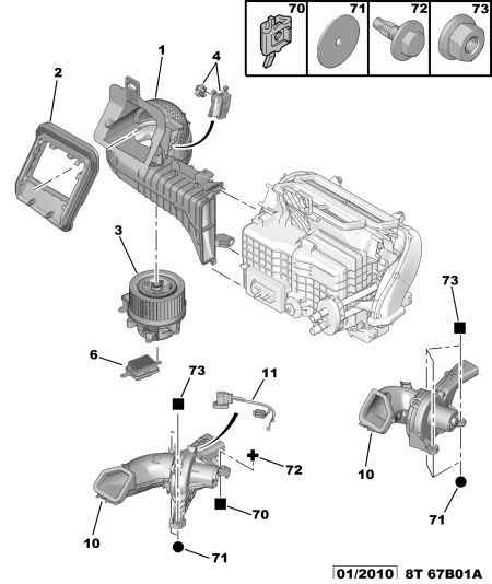 CITROËN 6441.CP - Ventilatore abitacolo www.autoricambit.com