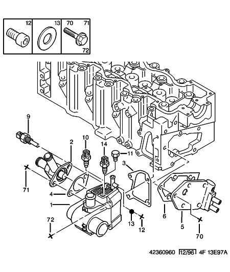 PEUGEOT 1340.41 - ENGINE WATER HOUSING SEAL www.autoricambit.com