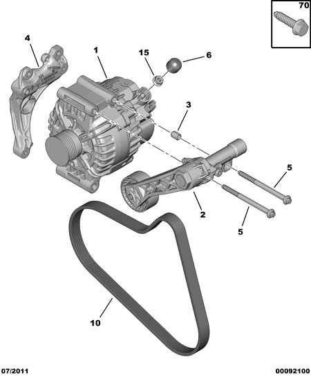 DS 5751.G9 - Tendicinghia, Cinghia Poly-V www.autoricambit.com