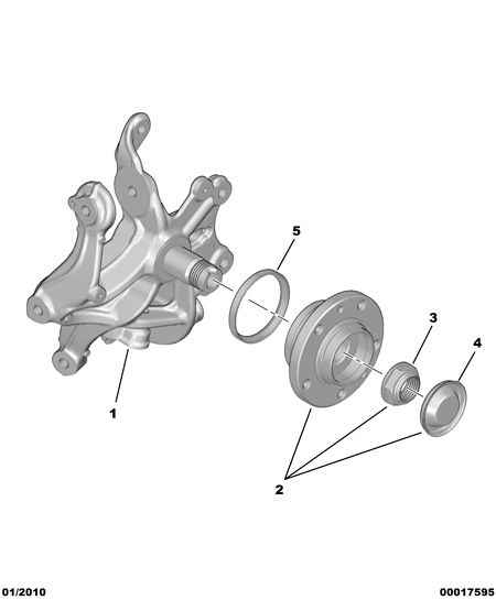 CITROËN 3748.87 - Kit cuscinetto ruota www.autoricambit.com