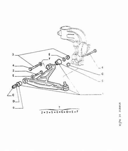 PEUGEOT 3523.23 - Silent Block, Supporto Braccio Oscillante www.autoricambit.com