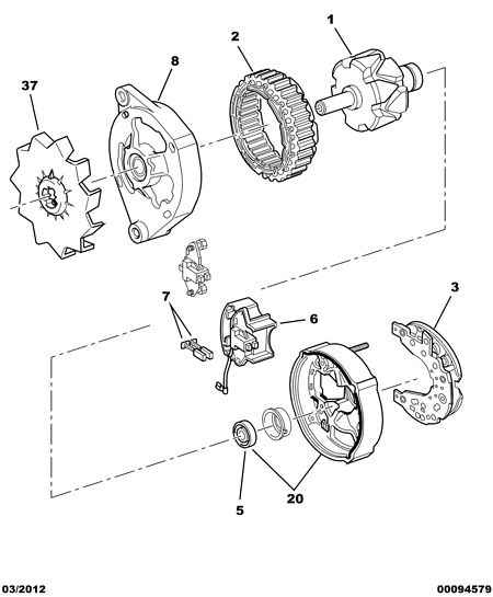 PEUGEOT 5727 35 - Rotore, Alternatore www.autoricambit.com