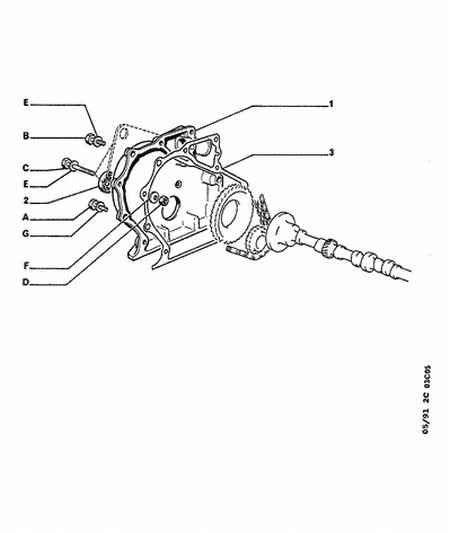 PEUGEOT 0321 63 - Paraolio, Albero a gomiti www.autoricambit.com