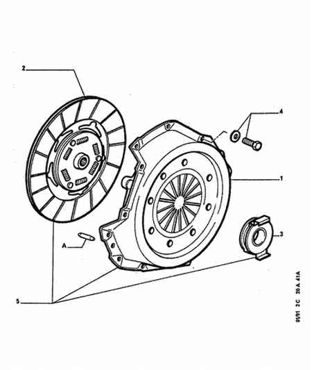 CITROËN 2041.29 - Reggispinta distacco frizione www.autoricambit.com