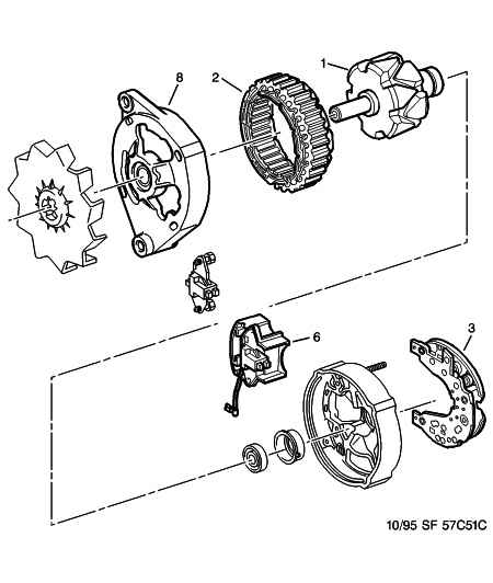 PEUGEOT 5761.67 - Regolatore di tensione del generatore www.autoricambit.com