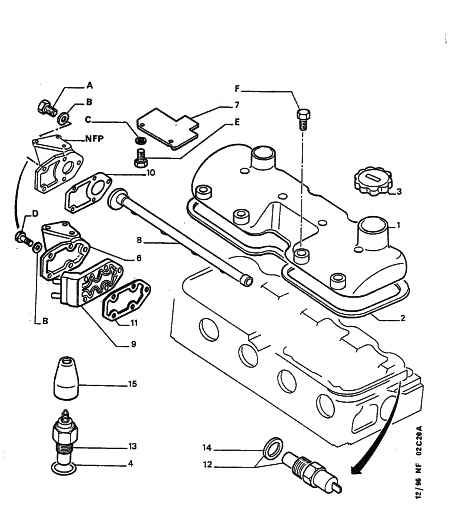 DS 0249.78 - GASKET ROCKER COVER www.autoricambit.com