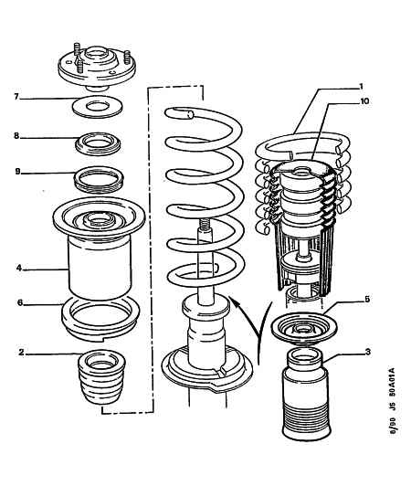 FORD 5035.17 - Supporto ammortizzatore a molla www.autoricambit.com