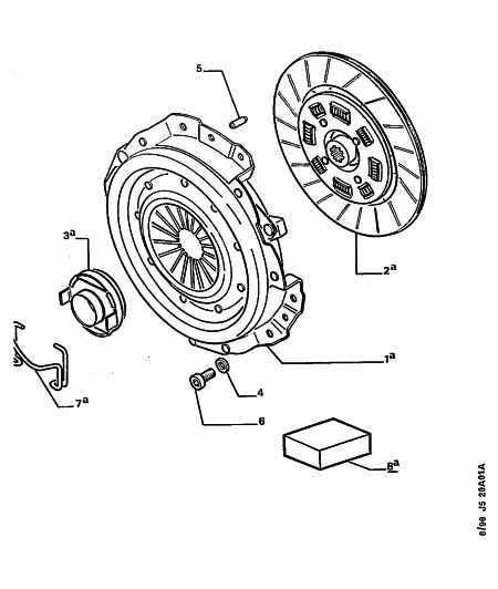 PEUGEOT 2004.40 - Spingidisco frizione www.autoricambit.com