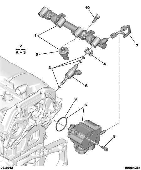 PEUGEOT 1920 RT - Pompa ad alta pressione www.autoricambit.com