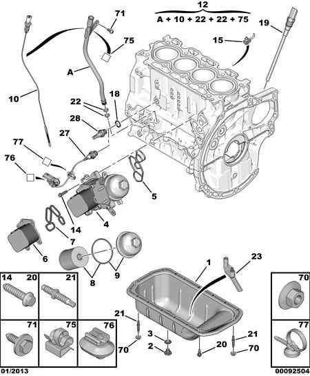 Opel 96 779 935 80 - ENGINE OIL GAUGE www.autoricambit.com