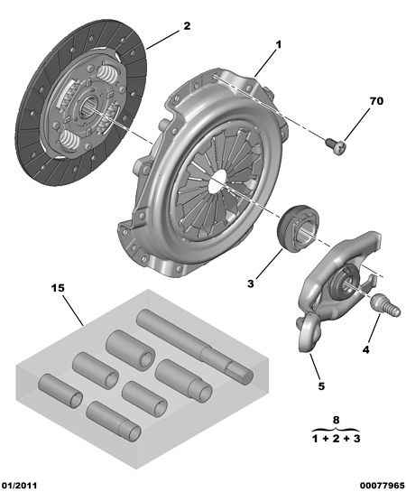 PEUGEOT 2052.86 - Kit frizione www.autoricambit.com