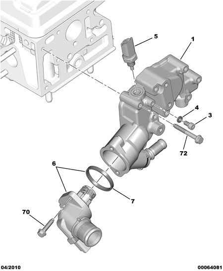 FORD 1336 Z2 - Termostato, Refrigerante www.autoricambit.com