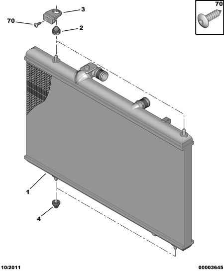 CITROËN 1330.81 - Radiatore, Raffreddamento motore www.autoricambit.com