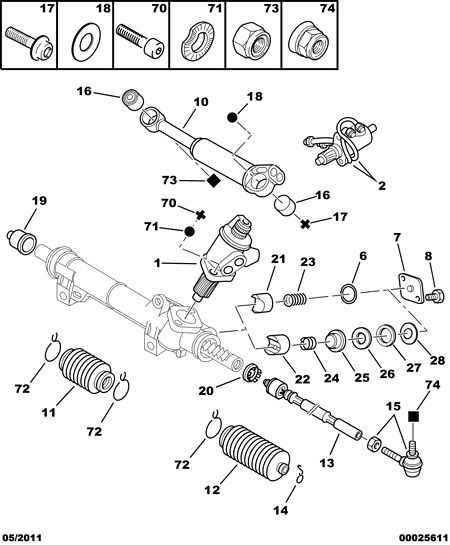 CITROËN 4011 44 - Cilindro operativo, Servosterzo www.autoricambit.com