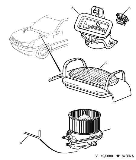 CITROËN 6441 99 - Ventilatore abitacolo www.autoricambit.com