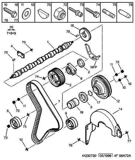 PEUGEOT 0801.K9 - Albero a camme www.autoricambit.com