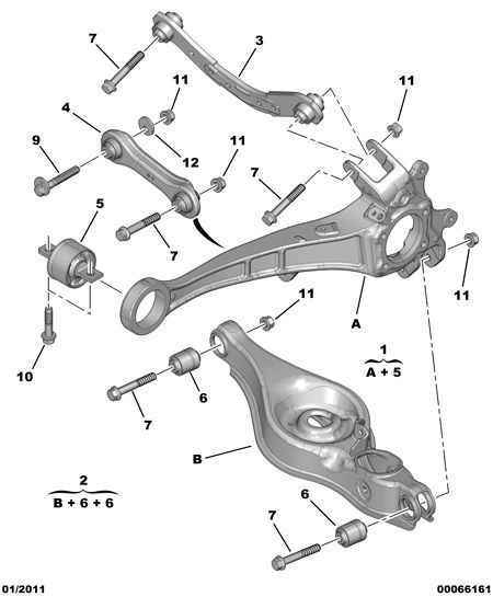 CITROËN 5175 EH - Silent Block, Supporto Braccio Oscillante www.autoricambit.com