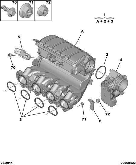 CITROËN 1635 Q9 - Corpo farfallato www.autoricambit.com