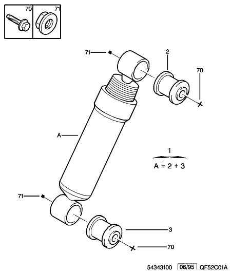 Opel 5220 61 - Cavo comando, Freno stazionamento www.autoricambit.com