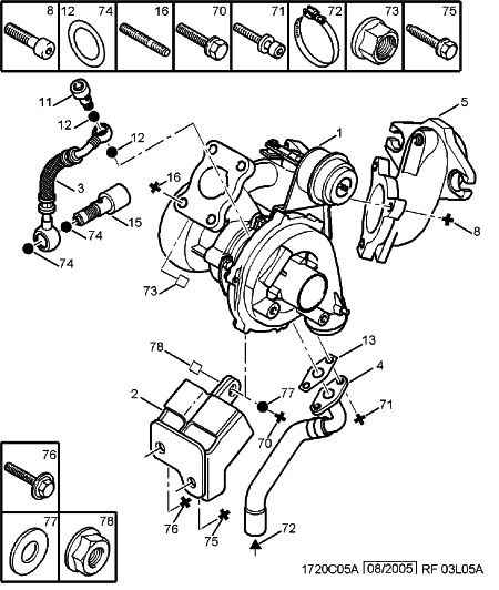 CITROËN (DF-PSA) 0375 F9 - Turbocompressore, Sovralimentazione www.autoricambit.com