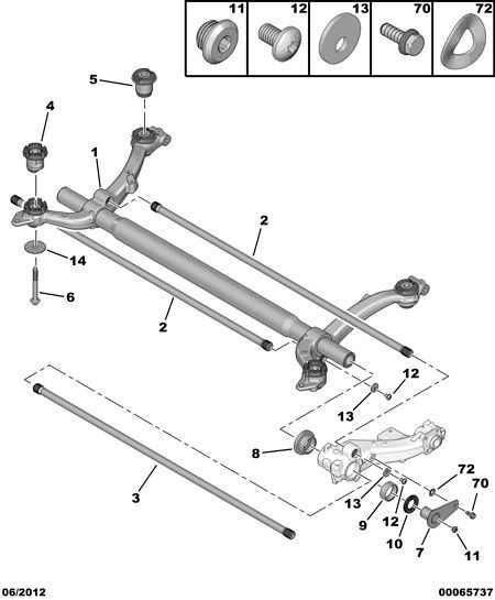 CITROËN 5132.66 - Kit riparazione, Braccio oscillante www.autoricambit.com